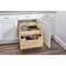 Rev-A-Shelf Maple Veneer, Light Brown, 20.5 in W, 18.23 in H, 22.25 in D, 22.25 in L, Light Brown 4CW2-24SC-1 - alternate 2